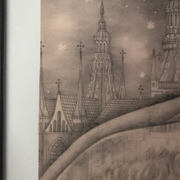 THE TINDERBOX: 11" x 14" Original Book Page from "The Fairy Tale Book" ©1958 - Picture 8 of 10